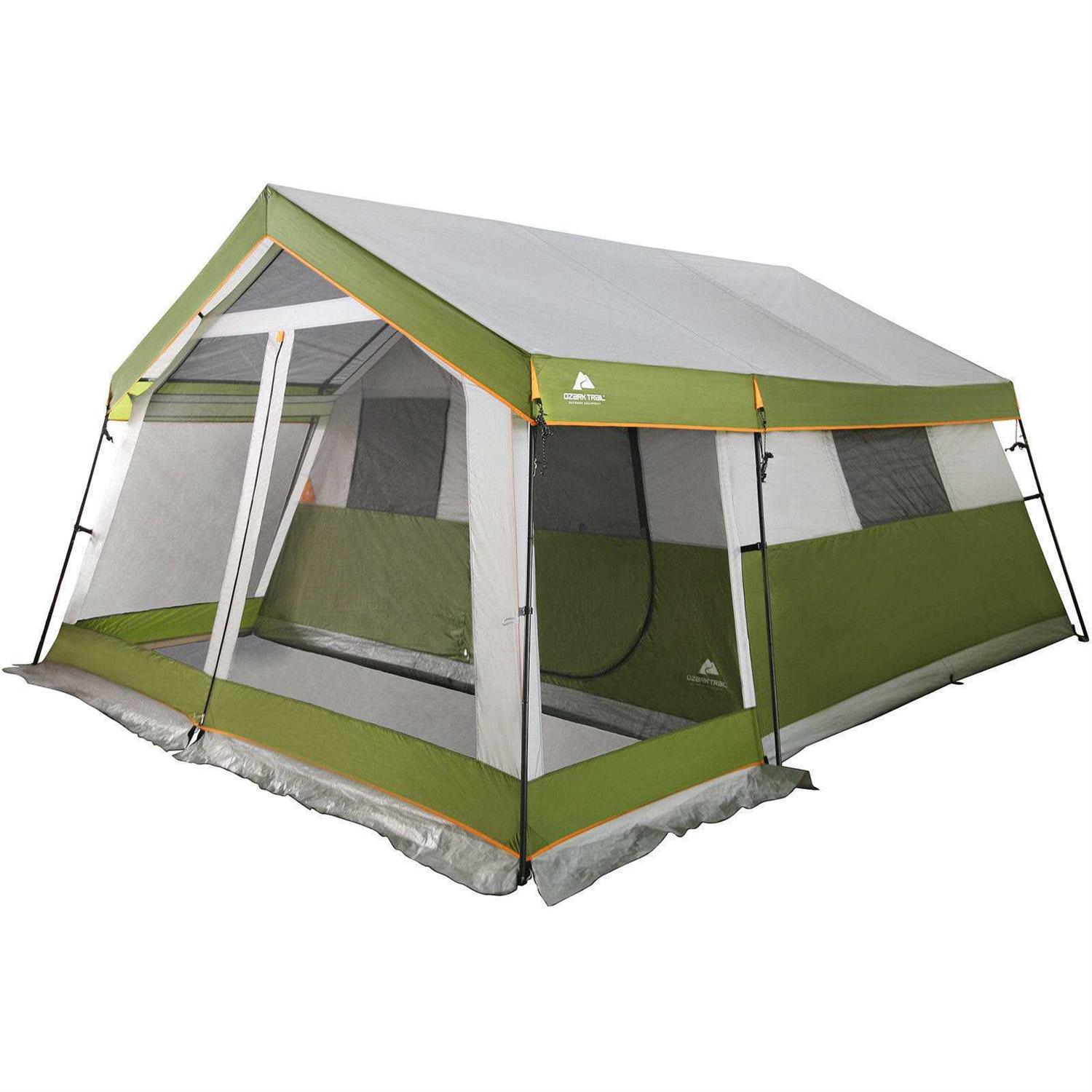 Ozark Trail Family Cabin Tent with Screen Porch - Sports Supplies ...